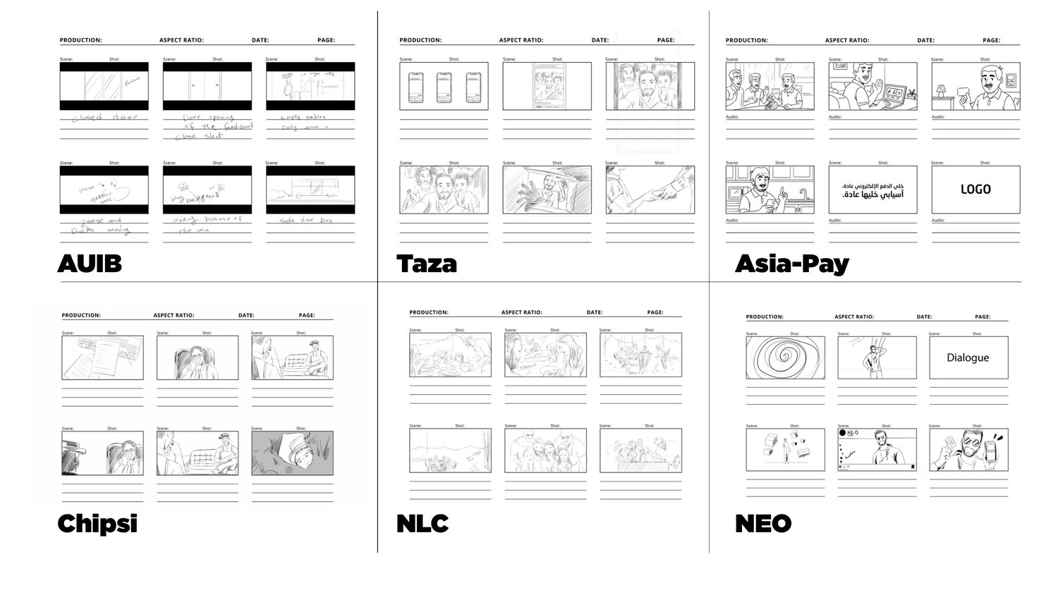 Storyboards